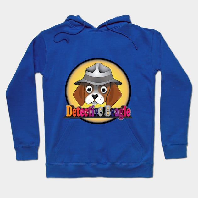 Detective Beagle JR Hoodie by Kanom-Tom